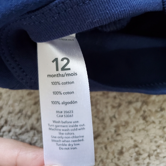 Carter's baby girl collectible bodysuits bundle, 12 months, Blue/ Pink - Picture 5 of 5